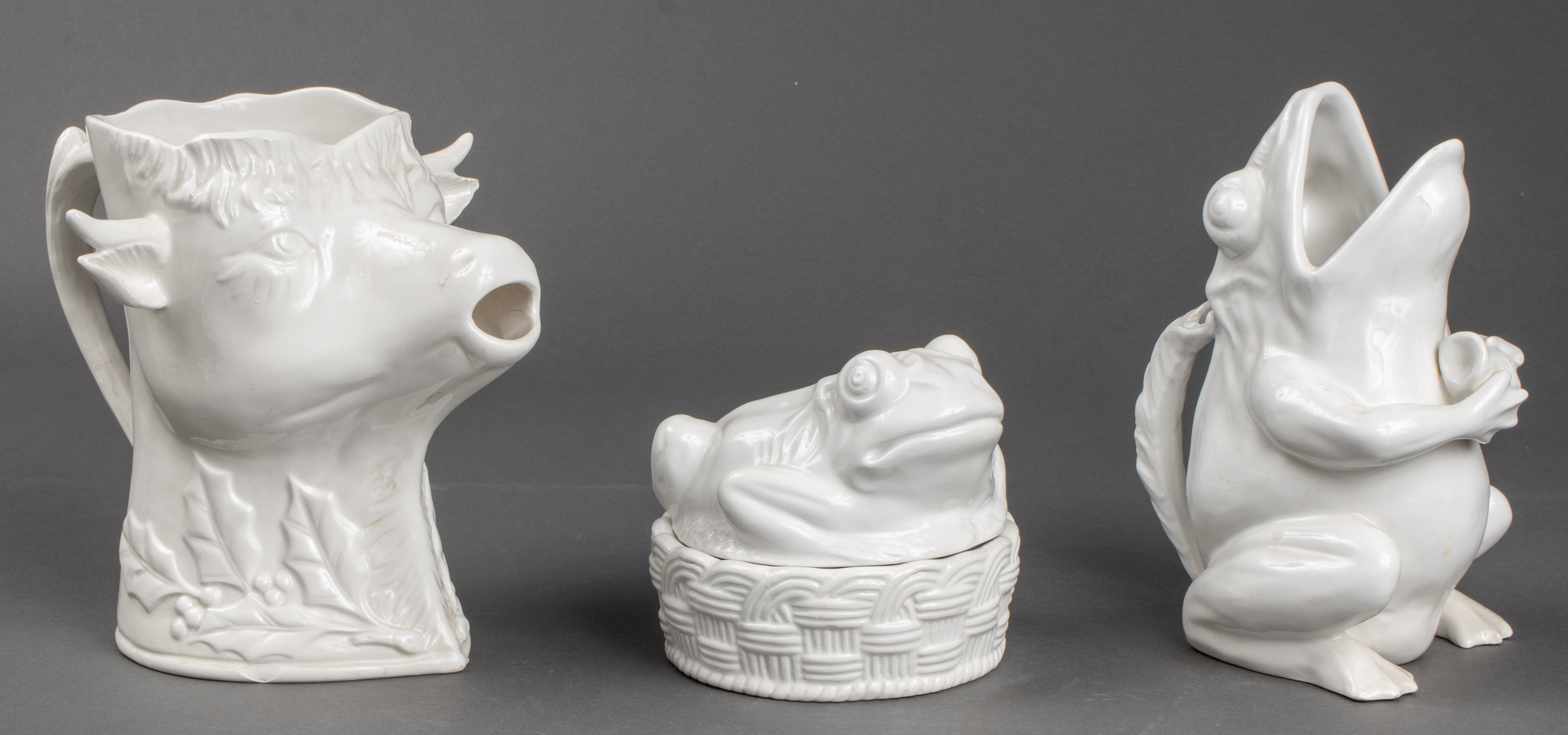 ITALIAN ANIMAL MOTIF MAJOLICA