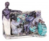 ITALIAN ART DECO GLAZED POTTER