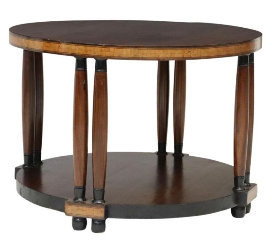 ITALIAN ART DECO MAHOGANY