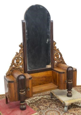 ITALIAN ART DECO MIRRORED VANITY