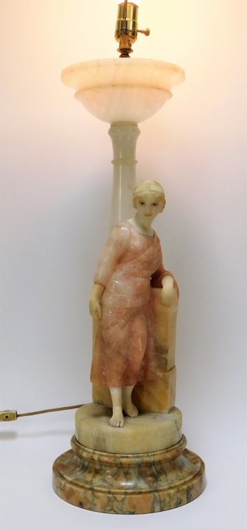 ITALIAN ART DECO NEOCLASSICAL WOMAN