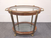 ITALIAN ART-DECO STYLE BURLED