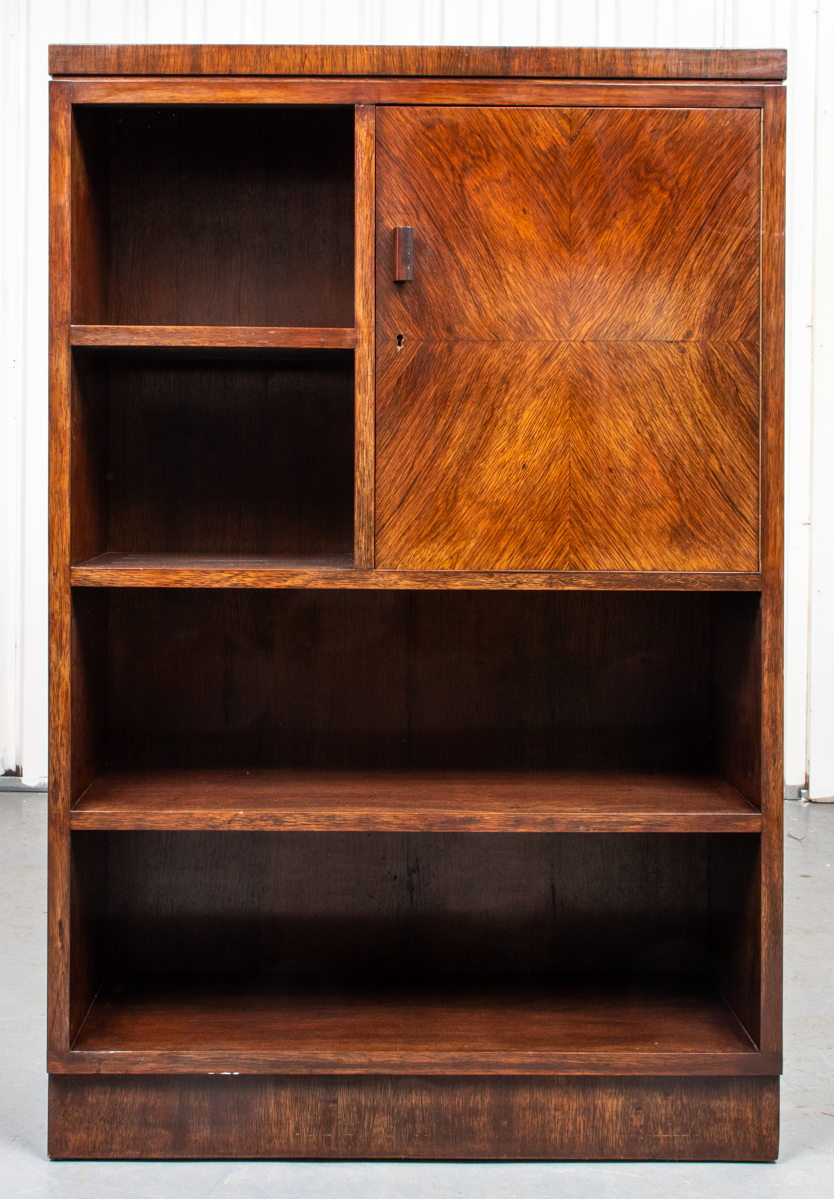 ITALIAN ART DECO WALNUT CABINET