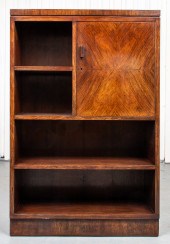 ITALIAN ART DECO WALNUT CABINE