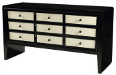 ITALIAN ART MODERNE BLACK &AMP
