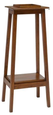 ITALIAN ART NOUVEAU WALNUT PEDESTAL