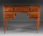 Italian banded inlaid walnut p