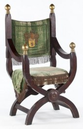 Italian Baronial Armchairlate