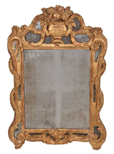 ITALIAN BAROQUE CARVED AND GILT