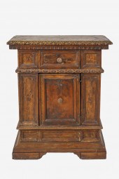 ITALIAN BAROQUE CARVED WALNUT