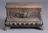 ITALIAN BAROQUE CARVED WALNUT