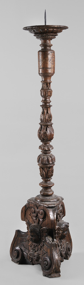 Italian Baroque Carved Walnut