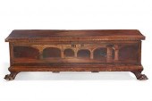 ITALIAN BAROQUE PAINTED WALNUT