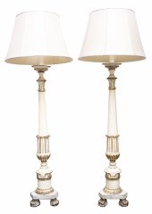 ITALIAN BAROQUE PARCEL GILT TO