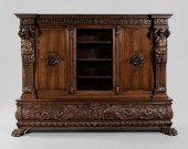 Italian Baroque Style Carved C