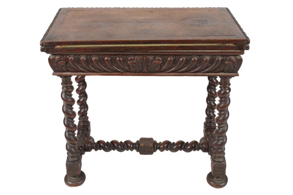 ITALIAN BAROQUE-STYLE CARVED OAK