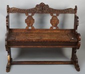 ITALIAN BAROQUE STYLE CARVED W