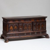 ITALIAN BAROQUE STYLE CARVED W