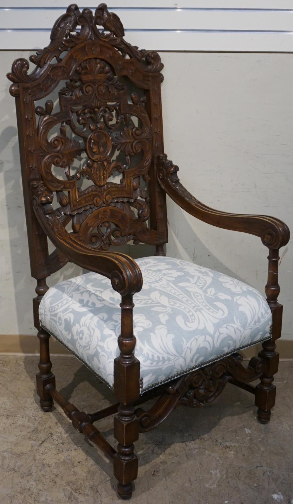 ITALIAN BAROQUE STYLE CARVED WOOD