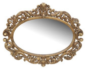 ITALIAN BAROQUE STYLE GILT SCR
