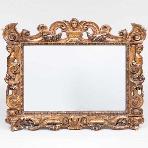 ITALIAN BAROQUE STYLE GILTWOOD