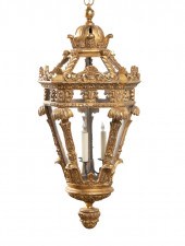ITALIAN BAROQUE STYLE GILTWOOD