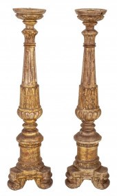 ITALIAN BAROQUE STYLE GILTWOOD