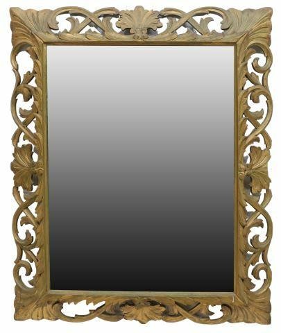 ITALIAN BAROQUE STYLE GILTWOOD WALL