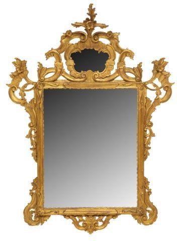 ITALIAN BAROQUE STYLE GILTWOOD WALL