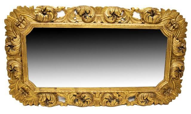 ITALIAN BAROQUE STYLE GILTWOOD WALL