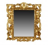 ITALIAN BAROQUE-STYLE GILTWOOD