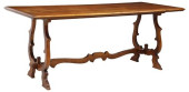ITALIAN BAROQUE STYLE MAHOGANY