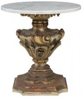 ITALIAN BAROQUE STYLE MARBLE-T