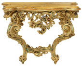 ITALIAN BAROQUE STYLE MARBLE-T