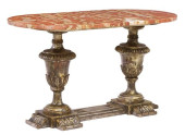ITALIAN BAROQUE STYLE MARBLE-T