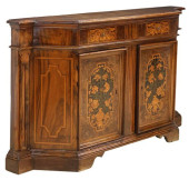ITALIAN BAROQUE STYLE MARQUETR