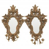 ITALIAN BAROQUE STYLE PAIR OF