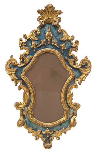 ITALIAN BAROQUE STYLE PARCEL GILT