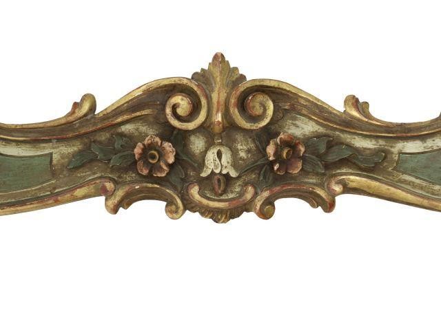 ITALIAN BAROQUE STYLE PARCEL GILT