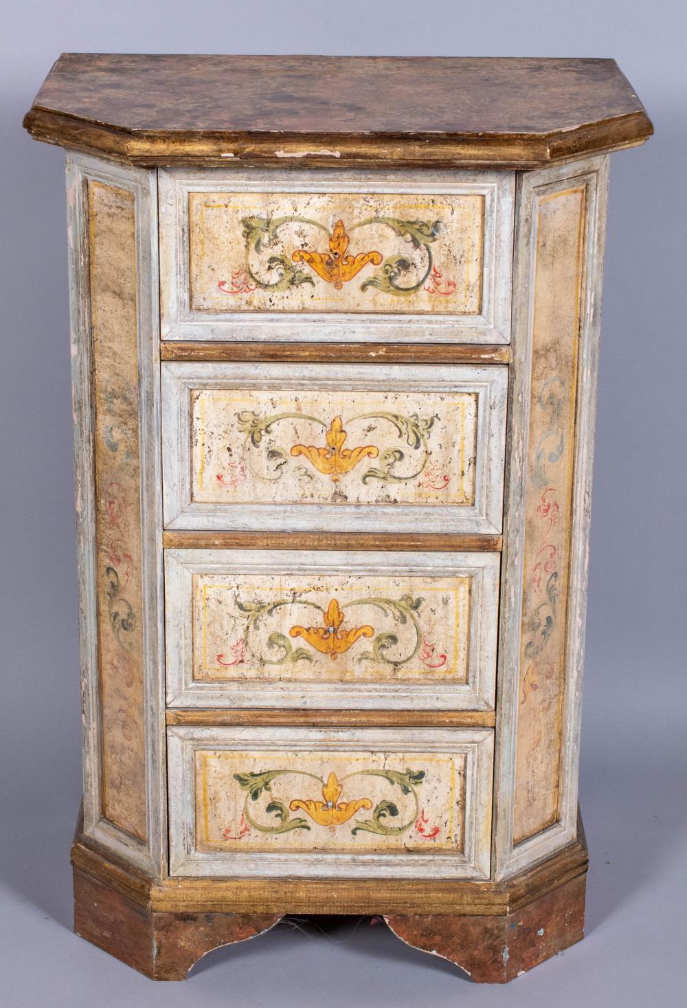 ITALIAN BAROQUE STYLE POLYCHROME