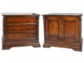 ITALIAN BAROQUE STYLE WALNUT C