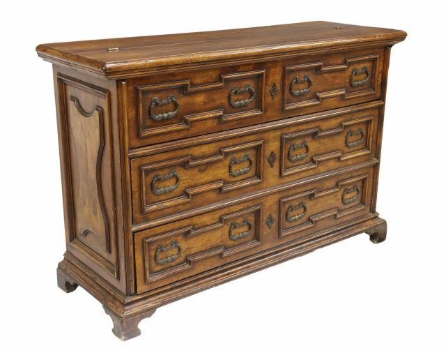 ITALIAN BAROQUE STYLE WALNUT