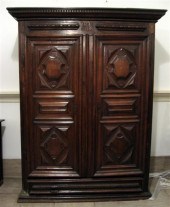 Italian Baroque walnut and iro