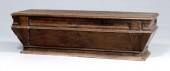 Italian baroque walnut cassone