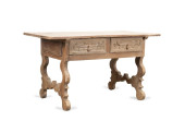 ITALIAN BAROQUE WALNUT LIRA TA