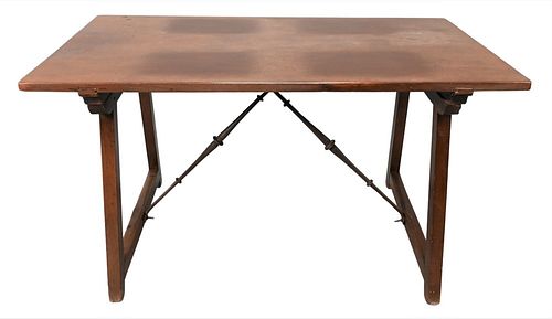 ITALIAN BAROQUE WALNUT SLAB TOP