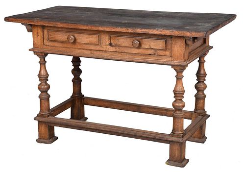 ITALIAN BAROQUE WALNUT STRETCHER