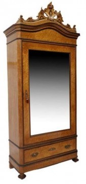 ITALIAN BIRDSEYE MAPLE MIRRORE