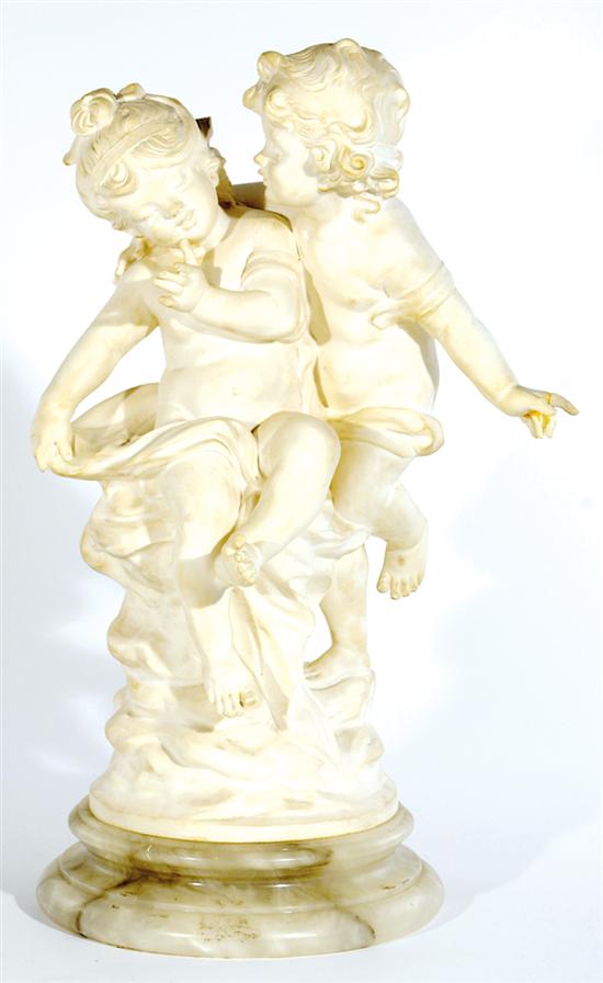 Italian bisque porcelain figure