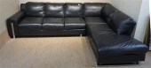 ITALIAN BLACK LEATHER CHROME P